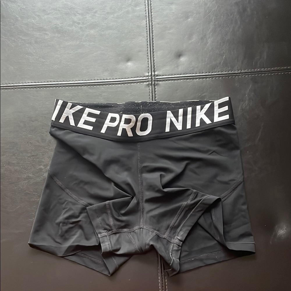 Nike Black Bike Shorts with Compression Fit
